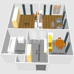 Vânzare locuinta (caramida) Budapest VIII. Cartier, 62m2