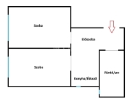 Budapest V. kerület Wohnung (Ziegel) 22